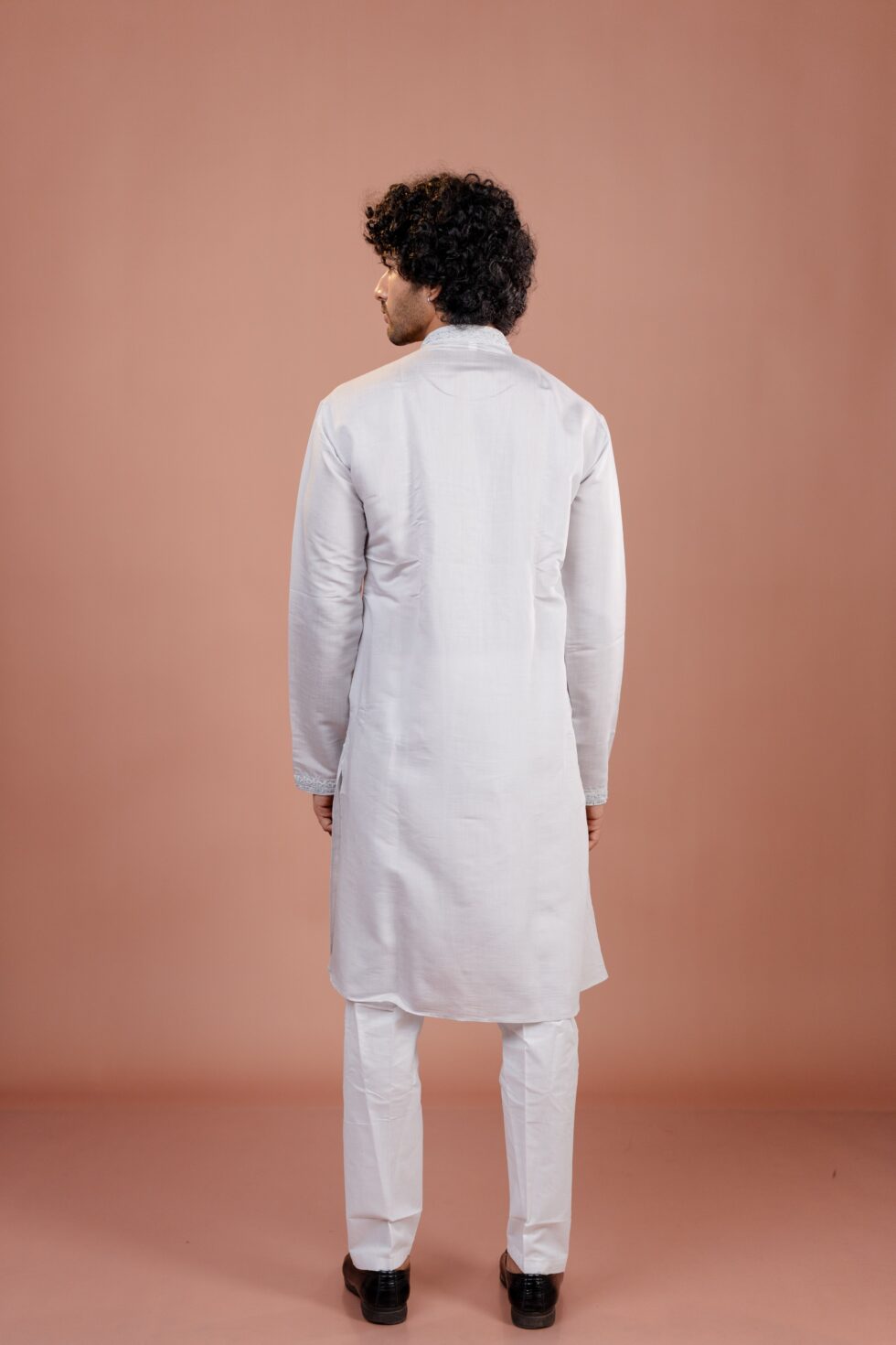 grey kurta