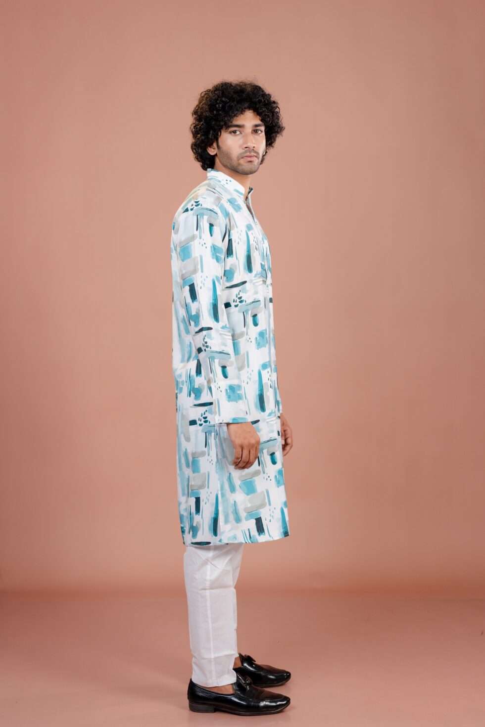 sea green kurta