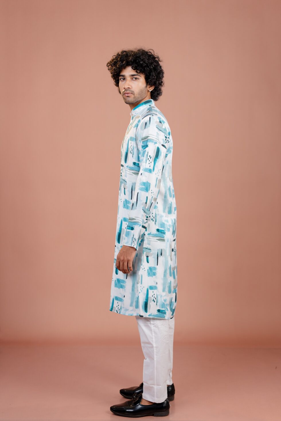 sea green kurta