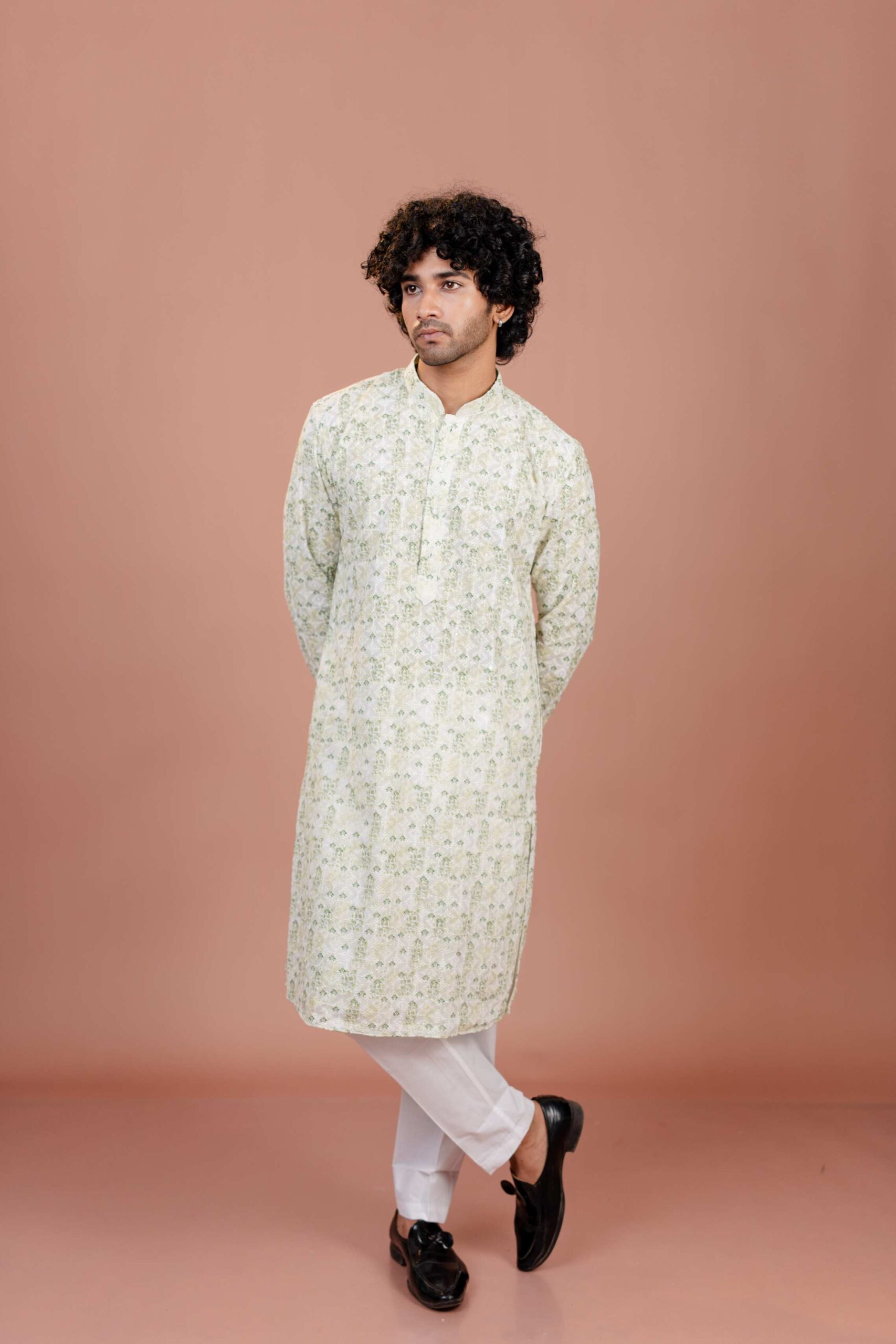 light green kurta