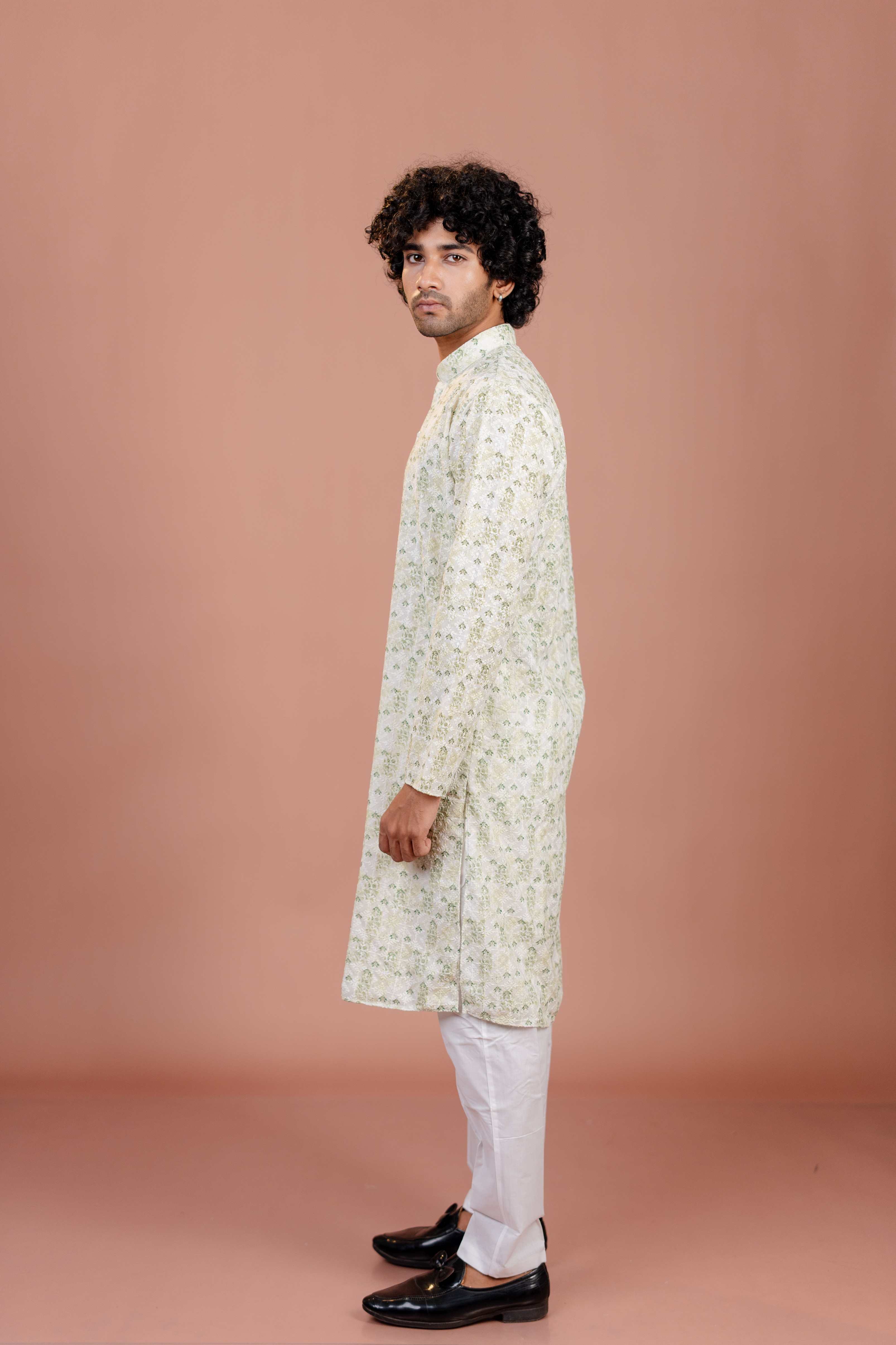 light green kurta