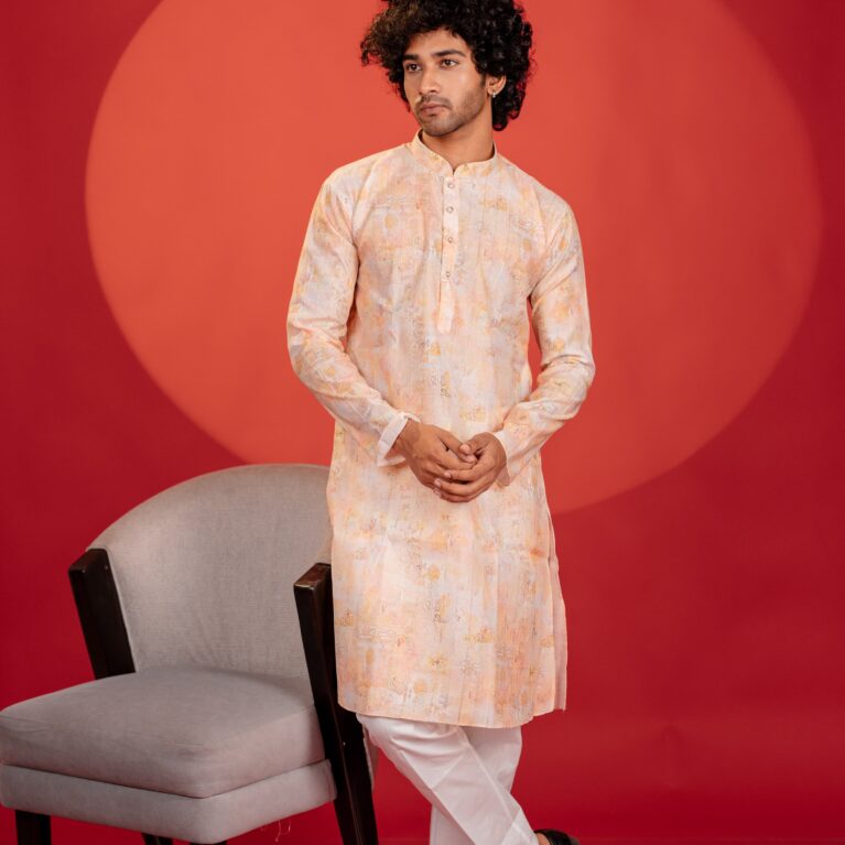 yellow kurta