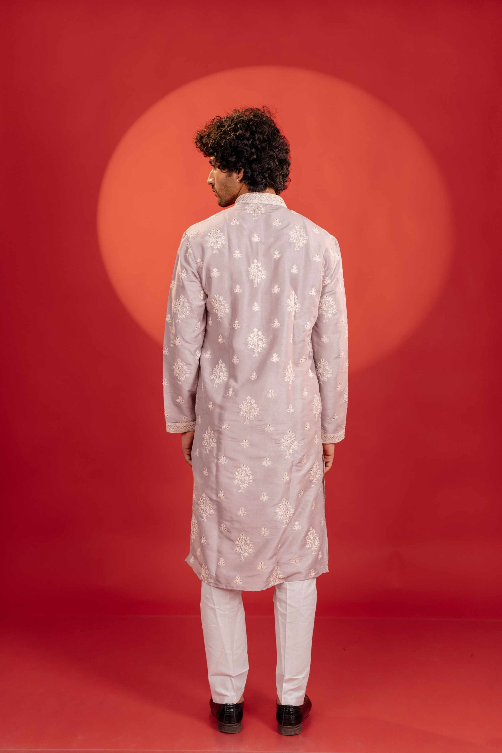 violet kurta