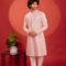 pink kurta