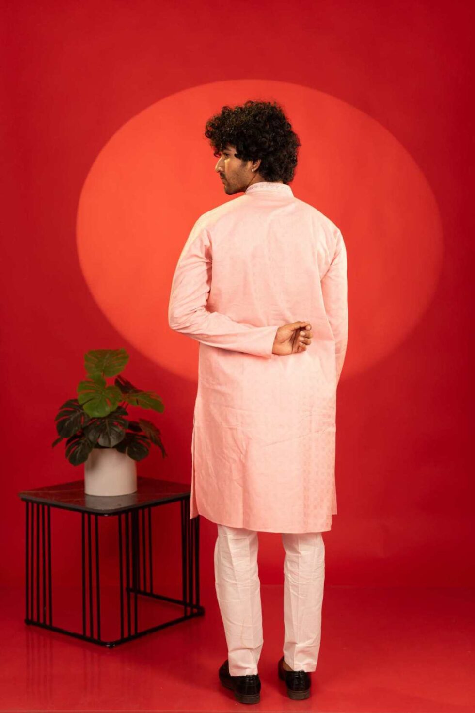 pink kurta