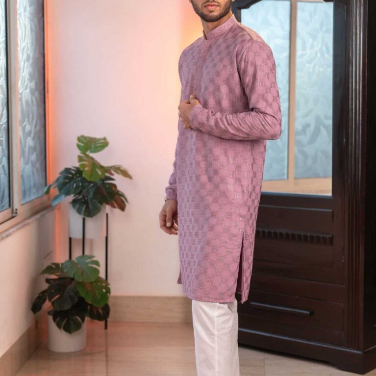 deep lavender kurta