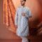 light blue kurta