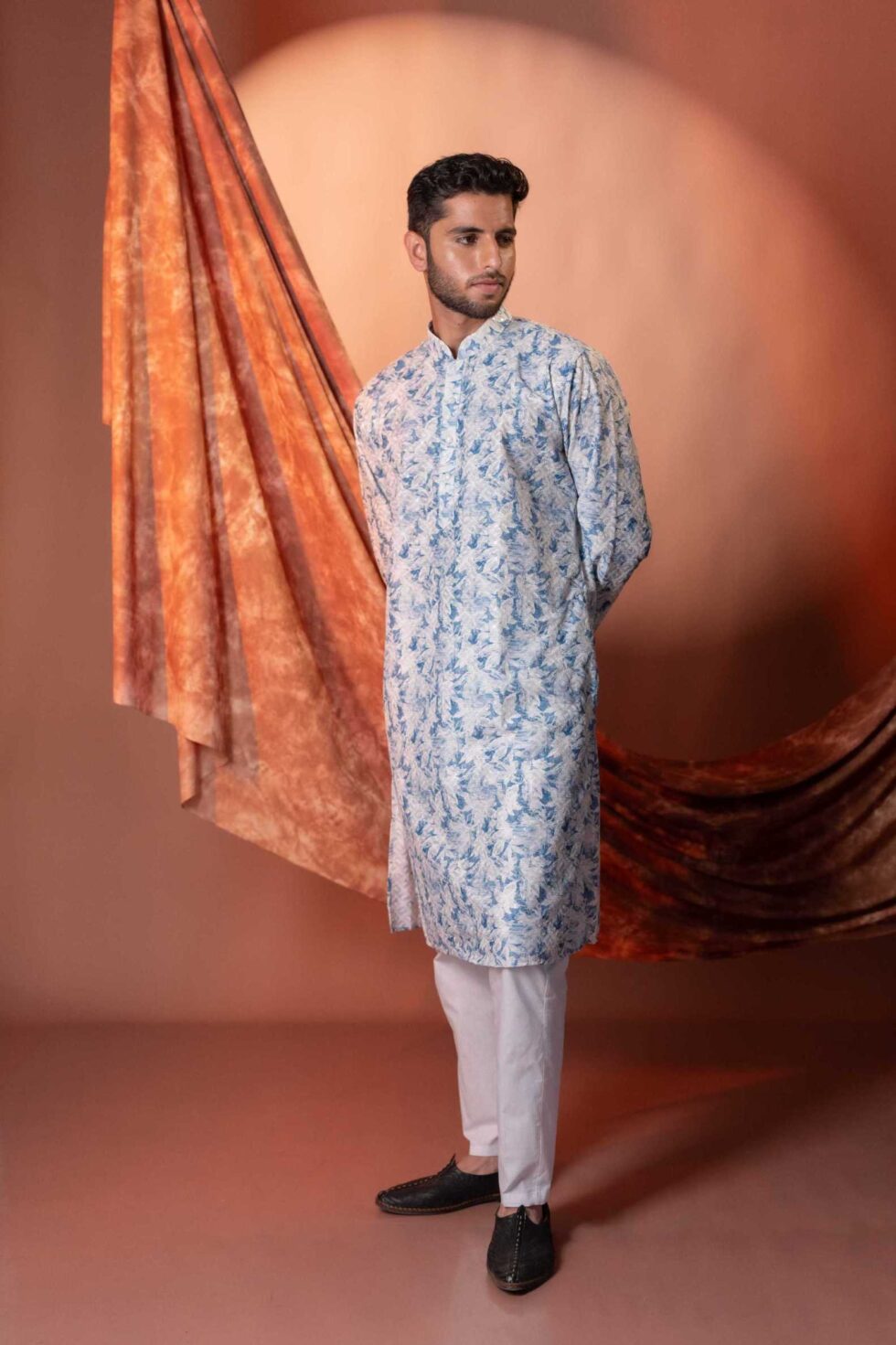 light blue kurta