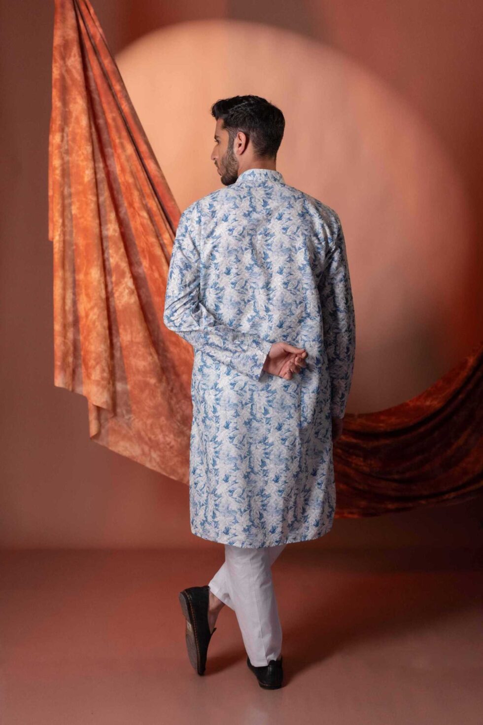 light blue kurta