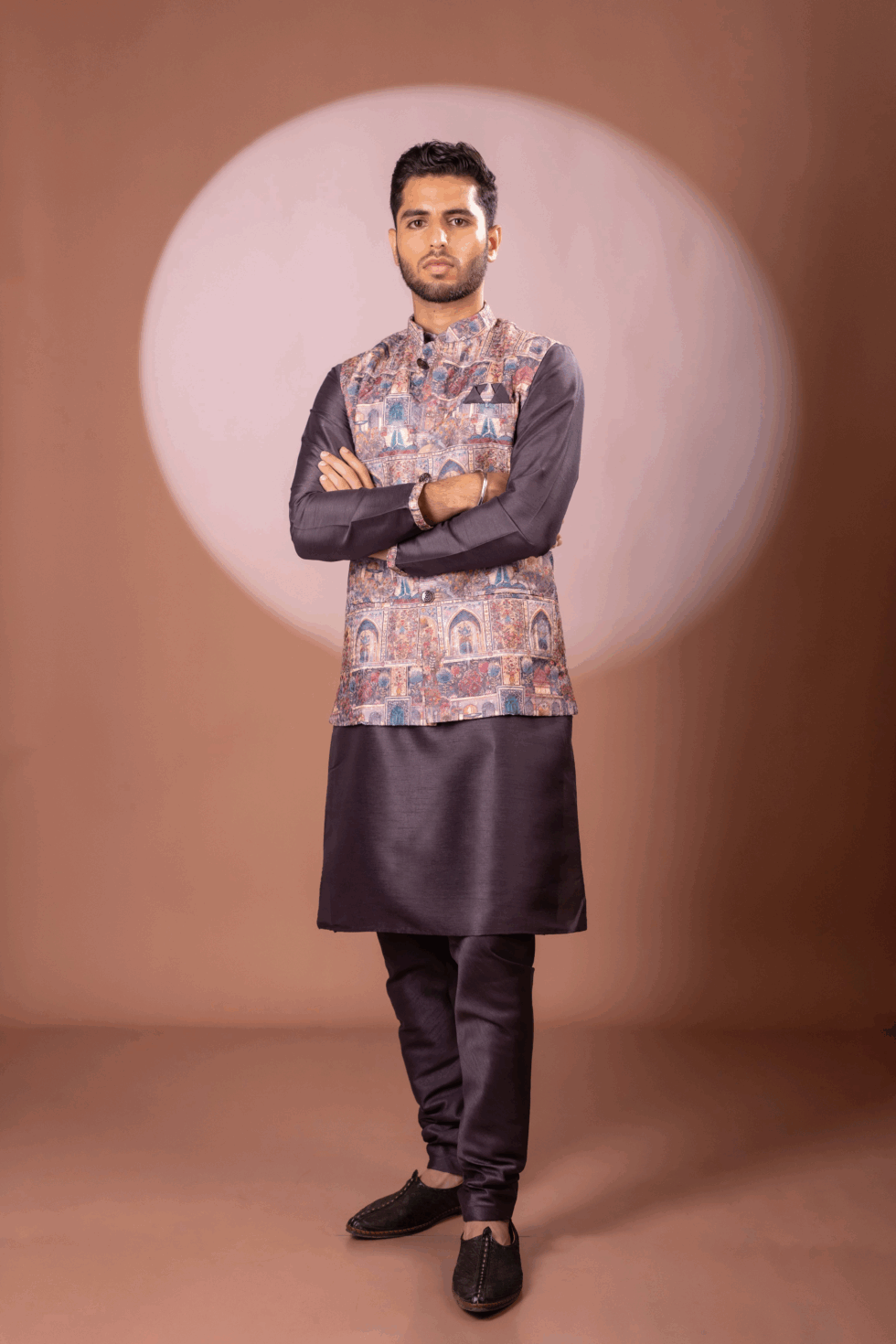 deep lavender jacket set