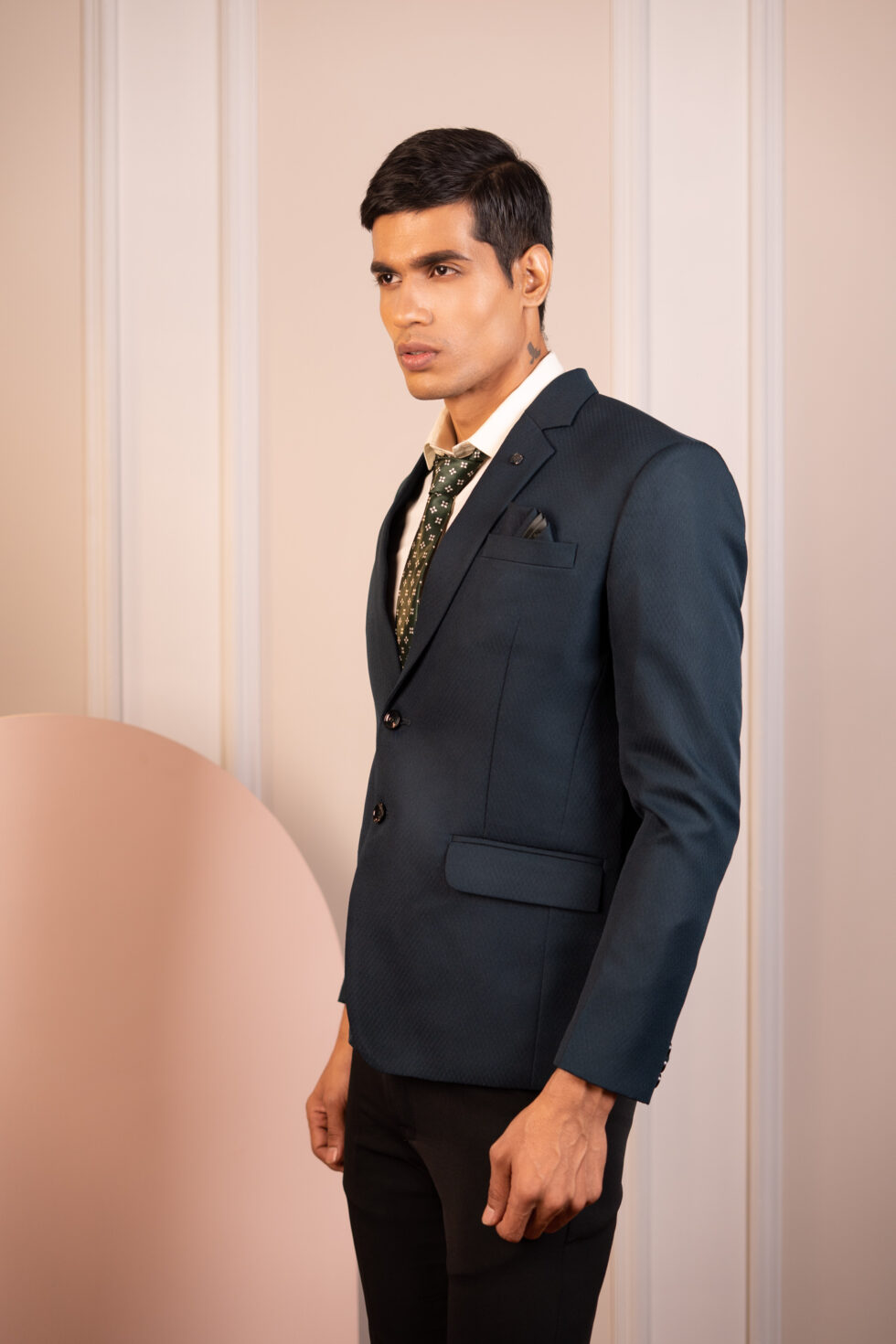 deep green colour blazer