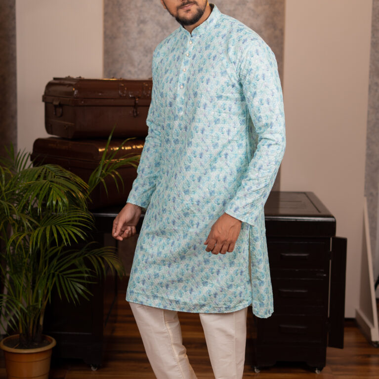 sky kurta set