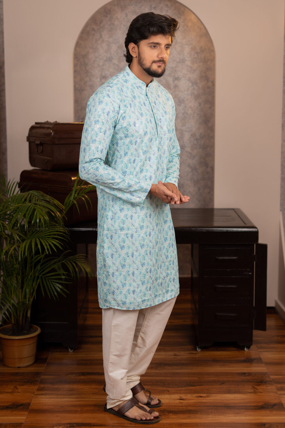 sky kurta set