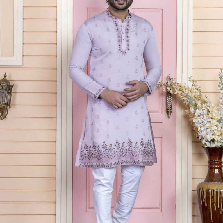 l purple kurta