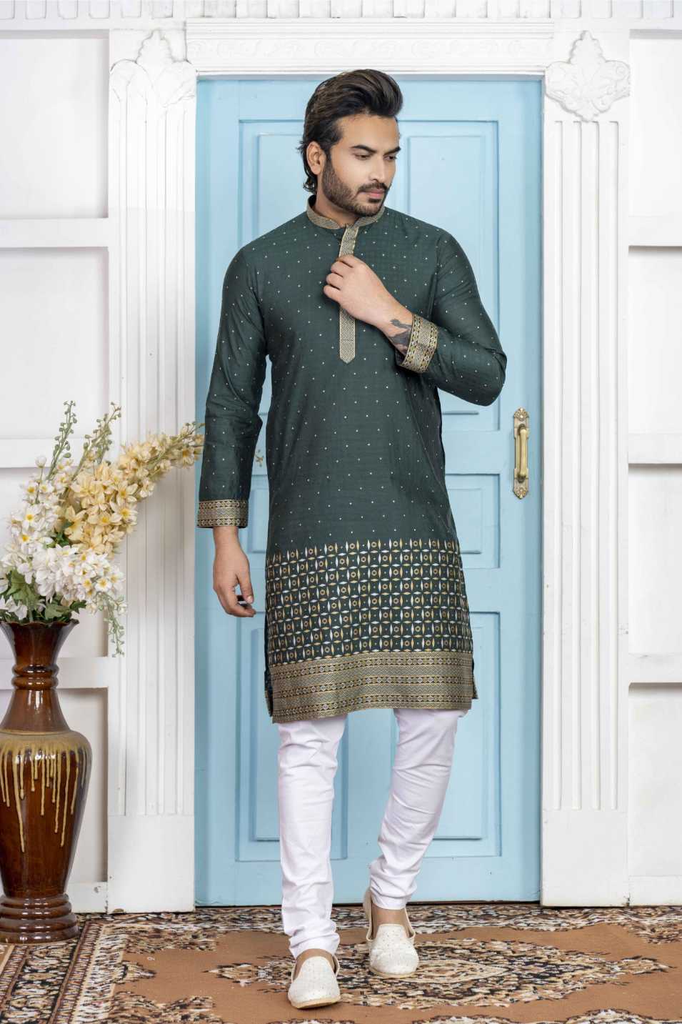 d green kurta
