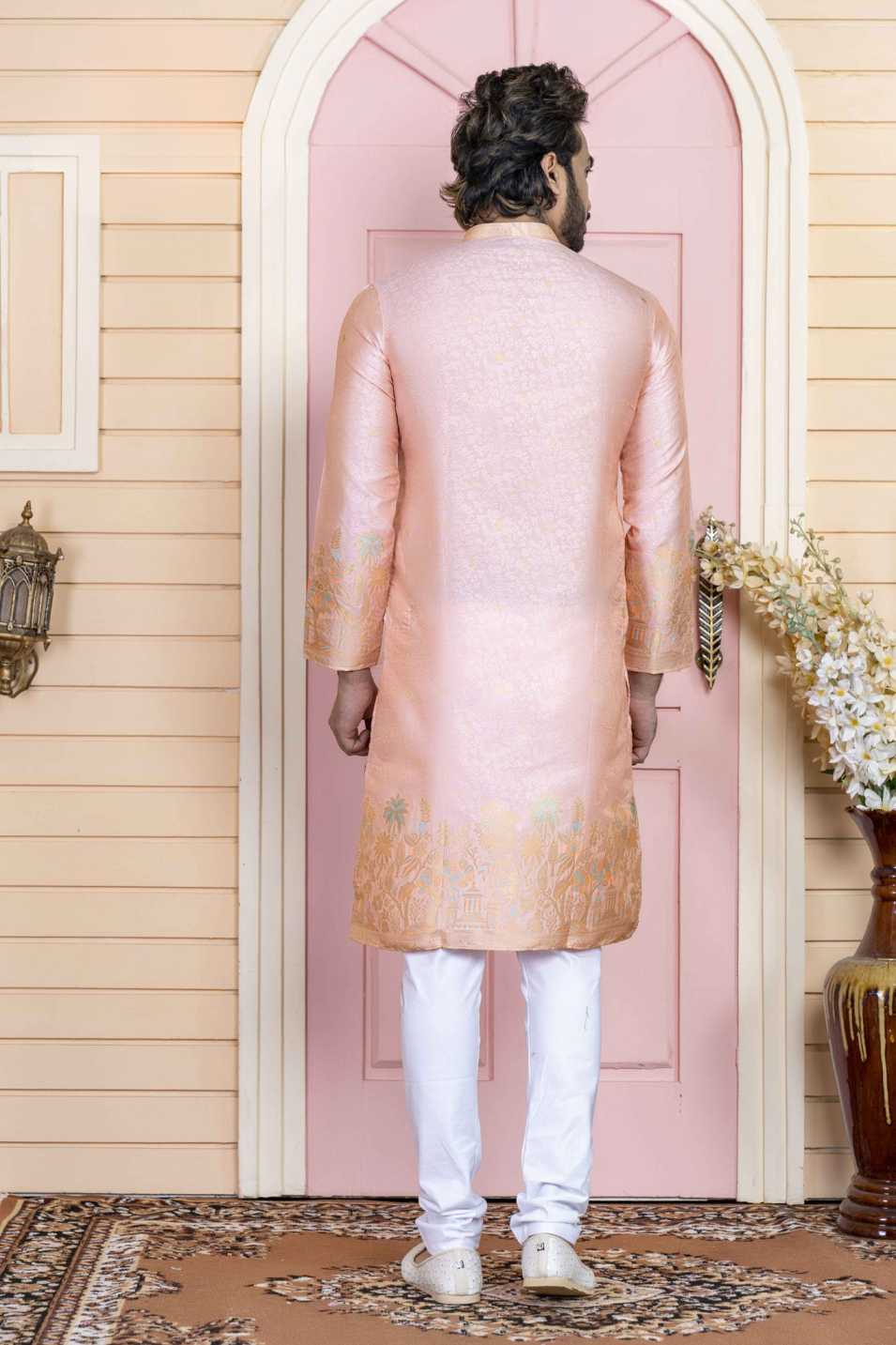 l pink kurta