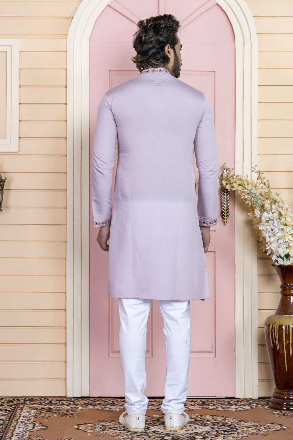 l purple kurta